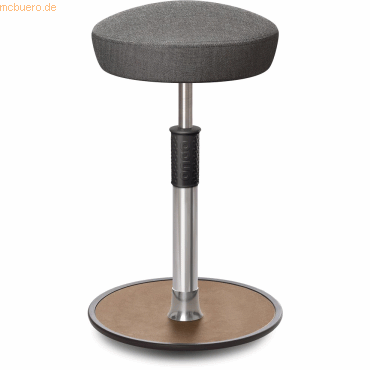 4251188370164 - Sitz- Stehhocker Free Tall Hutsitz kvadrat Remix Salz&Pfeffer chr