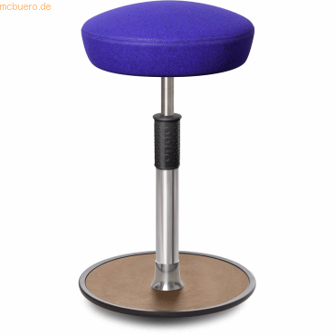 4251188370249 - Sitz- Stehhocker Free Tall Hutsitz kvadrat Divina Mel Royalblau