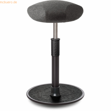 4251188375022 - Sitz- Stehhocker Free Tall Triangel kvadrat Divina Mel Grau schw