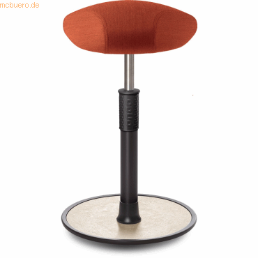 4251188375459 - Sitz- Stehhocker Free Tall Triangel kvadrat Remix Orange schwarz