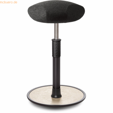 4251188375497 - Sitz- Stehhocker Free Tall Triangel kvadrat Divina Mel Anthrazit