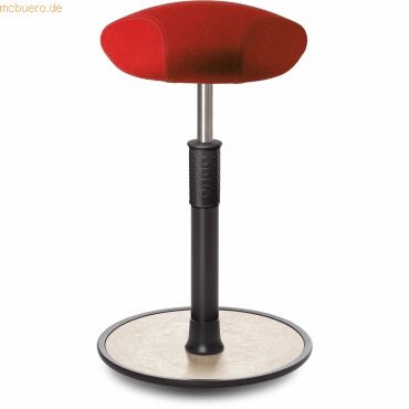 4251188375503 - Sitz- Stehhocker Free Tall Triangel kvadrat Divina Mel Rot schwa