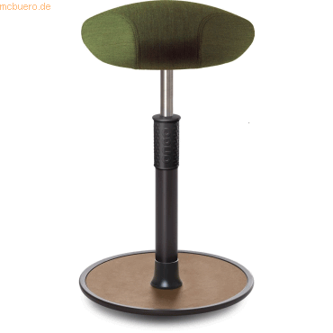 4251188375909 - Sitz- Stehhocker Free Tall Triangel kvadrat Remix Olive schwarz  