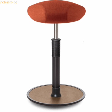 4251188375916 - Sitz- Stehhocker Free Tall Triangel kvadrat Remix Orange schwarz