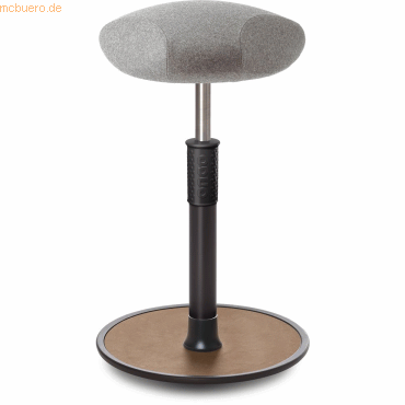 4251188375930 - Sitz- Stehhocker Free Tall Triangel kvadrat Divina Mel hgrau sc