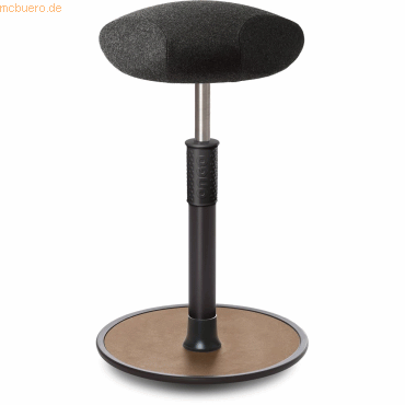 4251188375954 - Sitz- Stehhocker Free Tall Triangel kvadrat Divina Mel Anthrazit