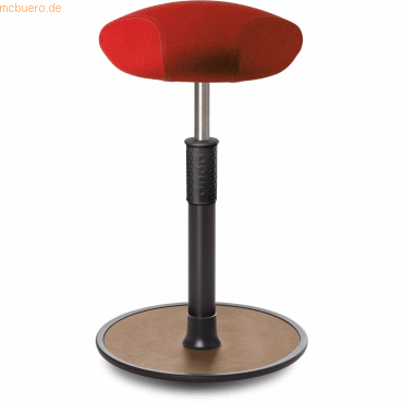 4251188375961 - Sitz- Stehhocker Free Tall Triangel kvadrat Divina Mel Rot schwa