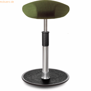 4251188376821 - Sitz- Stehhocker Free Tall Triangel kvadrat Remix Olive Chrom  sc