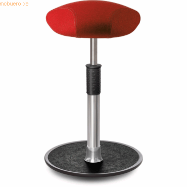 4251188376883 - Sitz- Stehhocker Free Tall Triangel kvadrat Divina Melange Rot Ch