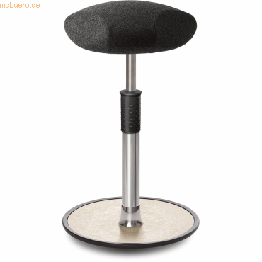 4251188377330 - Sitz- Stehhocker Free Tall Triangel kvadrat Divina Mel Anthrazit