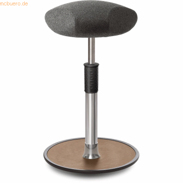 4251188377781 - Sitz- Stehhocker Free Tall Triangel kvadrat Divina Melange Grau C