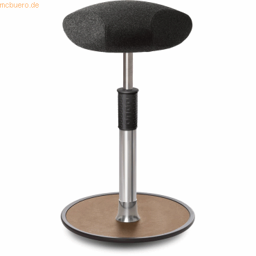 4251188377798 - Sitz- Stehhocker Free Tall Triangel kvadrat Divina Mel Anthrazit