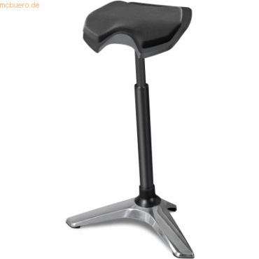 4251188315219 - Sitz- und Stehhocker Stand ESD 61-90cm Sattelsitz Textil schwarz 4251188315219 - Sitz- und Stehhocker Stand ESD 61-90cm Sattelsitz Textil schwarz