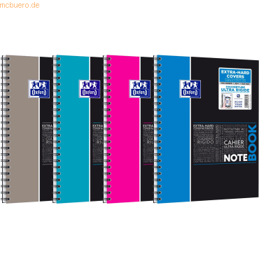 3020120056562 - Notebook Studium A4+ kariert 5mm 80 Blatt 90 g qm Optik Paper f