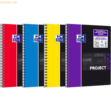 8412771006747 - Projectbook Studium A4+ kariert 5mm 70 Blatt 90 g qm Optik Pape