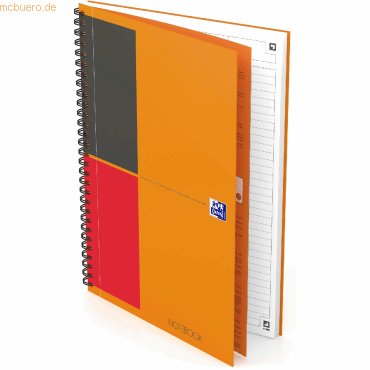 Oxford International Notebook Connect B5 80 Blatt 80g/qm liniert