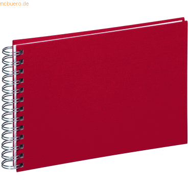 4009212019028 - Spiralalbum 24x17cm 40 Seiten rot