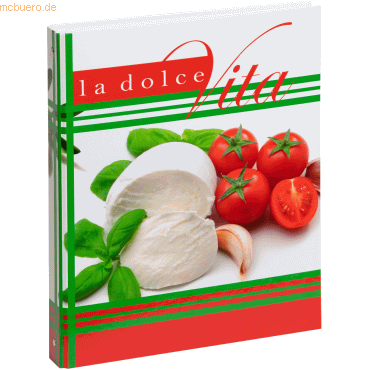 4009212055606 - Rezeptringbuch A4 La dolce vita 4-Ring + Register