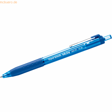 12 x Papermate Kugelschreiber InkJoy 300 RT Druckmechanik 1mm blau