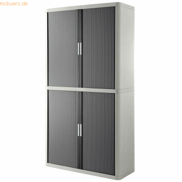 3660141928853 - Aktenschrank easy Office E2CT0002300033 Kunststoff Stahl abschließbar 4 OH 110 x 204 x 415 cm grau anthrazit