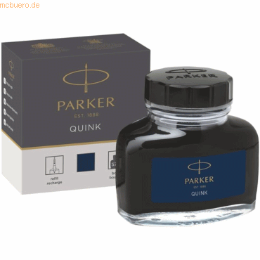 3501179503783 - Quink Füllertinte im Tintenfass | blauschwarz | 57 ml