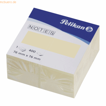 4012700200266 - 10 x Notizhaftzettel Würfel gelb 76x76mm 400 Blatt 4012700200266 - 10 x Notizhaftzettel Würfel gelb 76x76mm 400 Blatt