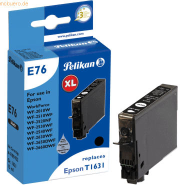 4018474109422 - Tintenpatrone kompatibel mit Epson T1631 schwarz High-Capacity