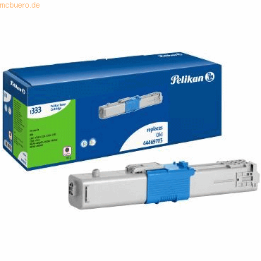 Pelikan Toner-Kit kompatibel mit Oki 44469705 Kartonage magenta Typ 13