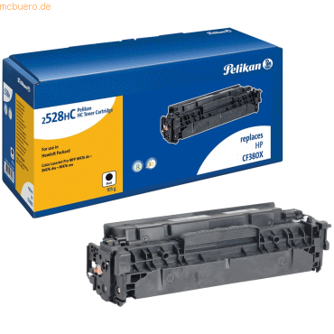 Pelikan Toner-Kartusche kompatibel mit HP CF380X schwarz Typ 2528HCB