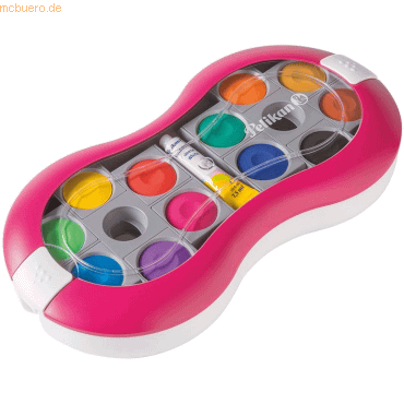 Pelikan Deckfarbkasten Space+ 24 Farben + Deckweiß magenta