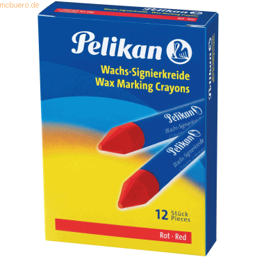 Pelikan Wachs-Signierkreide 772/12 rot VE=12 Stück