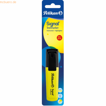 4012700804655 - Textmarker Signal Leuchtgelb nachfüllbar 1 Stück auf Blister