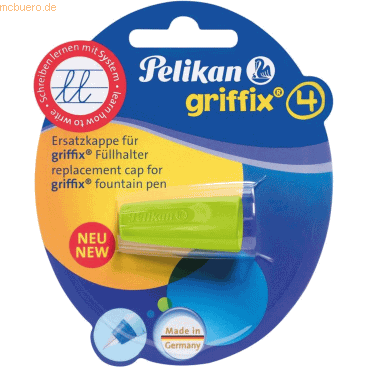 6 x Pelikan Ersatzkappen für Füllhalter griffix sortiert