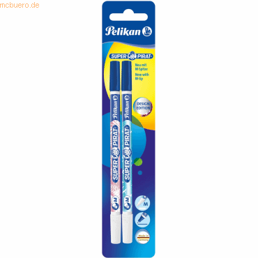 4012700811554 - Pelikan Tintenlöscher Super-Pirat 850M-DE 2er Blister