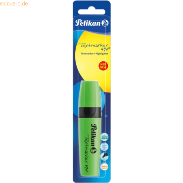 4012700814166 - Pelikan Textmarker 490 B Leuchtgrün 1 ST Blister