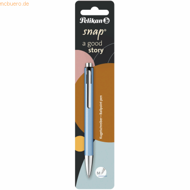 4012700817686 - Snap Blau Clip-on-Einziehkugelschreiber Medium 1 Stück(e) (817684)