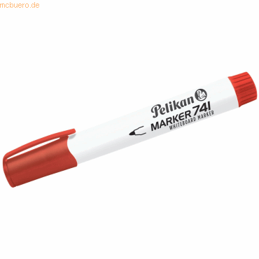 4012700817990 - 10 x Whiteboardmarker 741 nachfüllbar 2mm rot