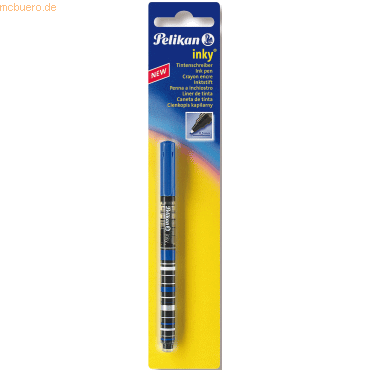 10 x Pelikan Fineliner Inky 0.5mm blau Blister