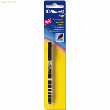 10 x Pelikan Fineliner Inky 0.5mm schwarz Blister