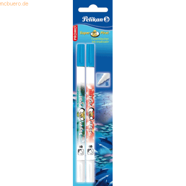 4012700921734 - 10 x Tintenlöschstift Super-Pirat B Blister Inhalt 2 Stück 4012700921734 - 10 x Tintenlöschstift Super-Pirat B Blister Inhalt 2 Stück