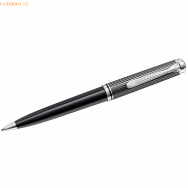 Pelikan Kugelschreiber Souverän K805 anthrazit/schwarz/silber Stresema