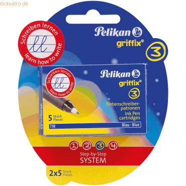 4012700960573 - Tintenschreiberpatronen Griffix® Blisterverpackung mit 2 x 5 Tintenschreiber-Patronen Blau 4012700960573 - Tintenschreiberpatronen Griffix® Blisterverpackung mit 2 x 5 Tintenschreiber-Patronen Blau