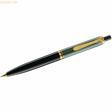 Pelikan Druckkugelschreiber Souverän K400 schwarz/grün