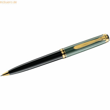 Pelikan Drehkugelschreiber Souverän K800 schwarz/grün