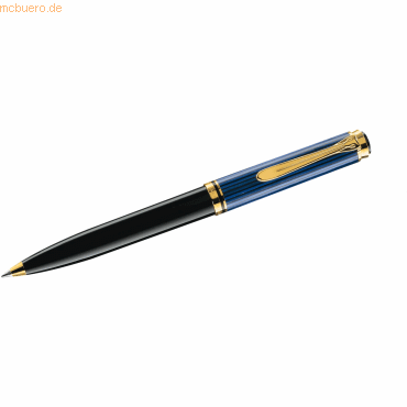 Pelikan Drehkugelschreiber Souverän K800 schwarz/blau