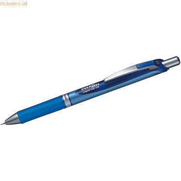 12 x Pentel Gel-Tintenroller EnerGel XM 0.25mm blau