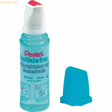 12 x Pentel Rollkleber Flasche 30ml