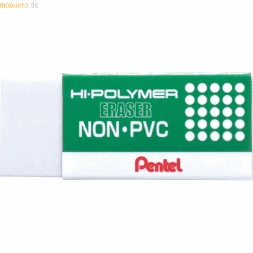 4711577019383 - 48 x Radierer Hi-Polymer PVC-frei 43x18x115mm weiß