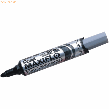 3474374500010 - Maxiflo Whiteboard-Marker Schwarz Mittel Rundspitze 2- 6 mm