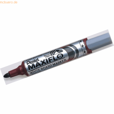 3474374500058 - 12 x Whiteboardmarker Maxiflo 25mm Rundspitze braun